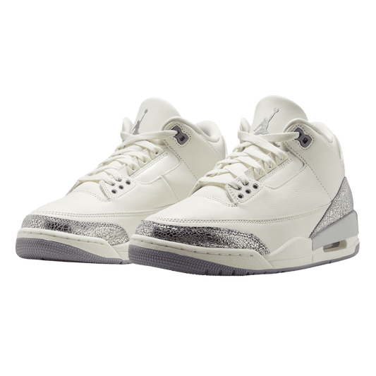 Air Jordan 3 Retro "Metallic Silver" Release - April 2025