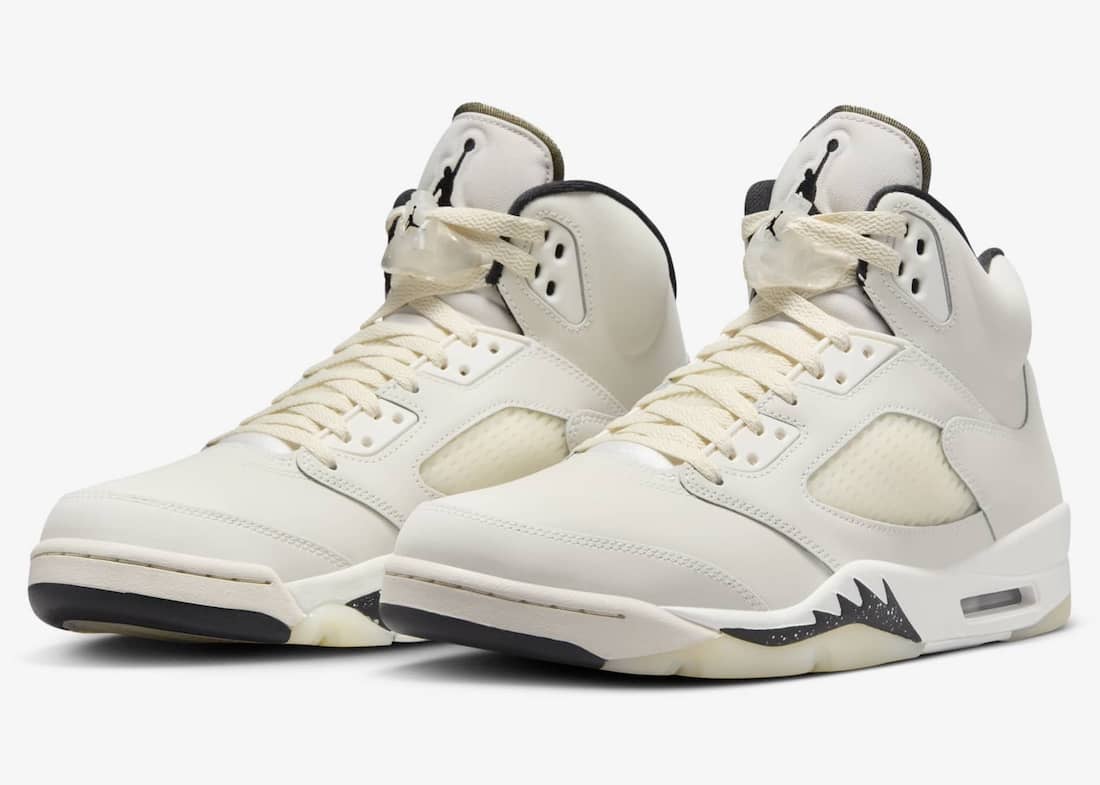 This Week's Air Jordan 5 SE "Sail" Release (FN7405-100)