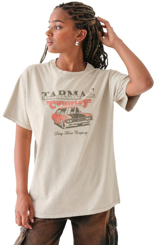 Car Graphic Tee Sand