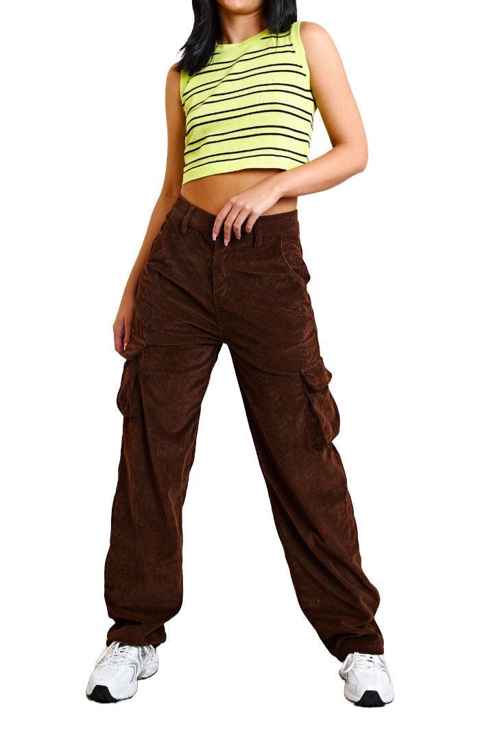 DAISY STREET - Cord Combat Trousers