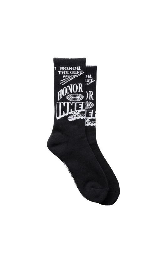 Mixed Graphic Sock