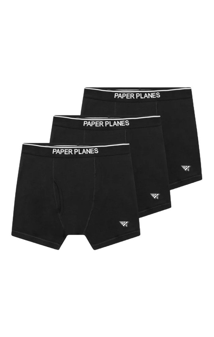 PAPER PLANES- 3 Pack Classic Cotton Boxer Brief