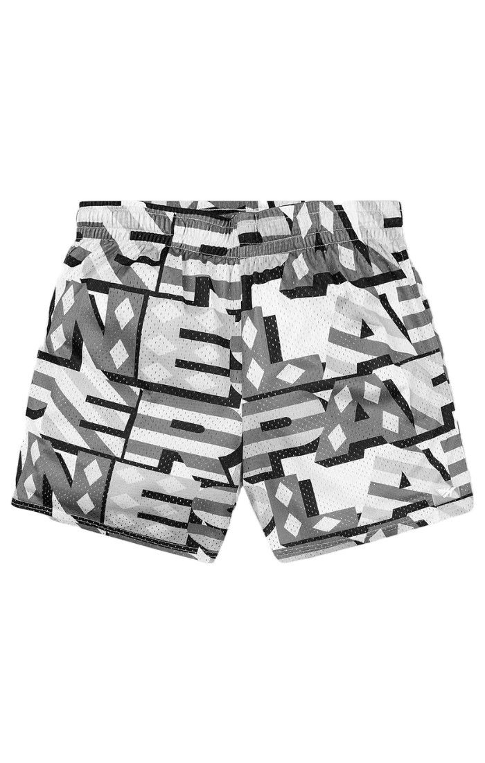 PAPER PLANES- Diamonds And Stripes Mesh Short