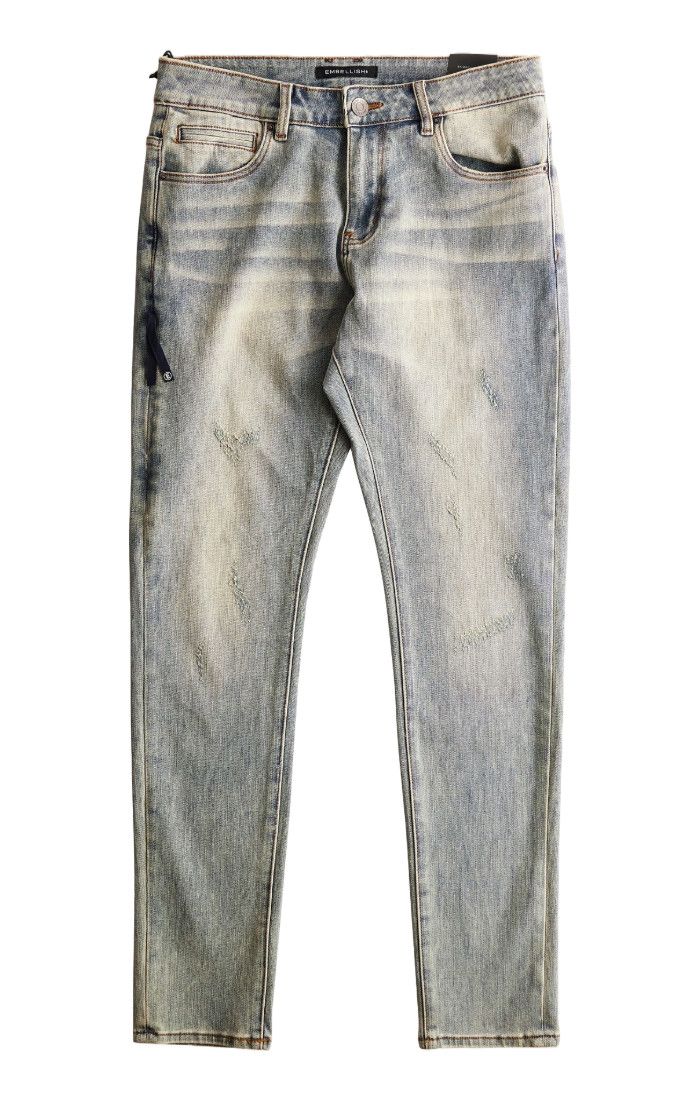 EMBELLISH- David Skinny Denim (Dawn Wash)