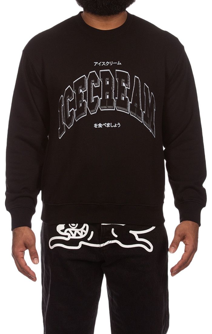 ICE CREAM- Frigid Sweatshirt (Black)