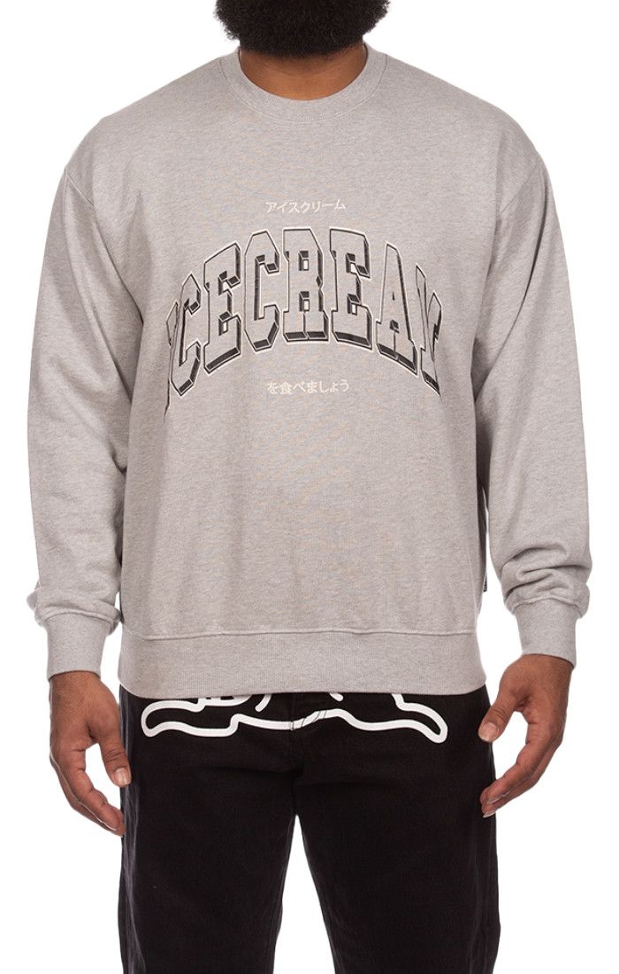 ICE CREAM- Frigid Sweatshirt (Heather Grey)