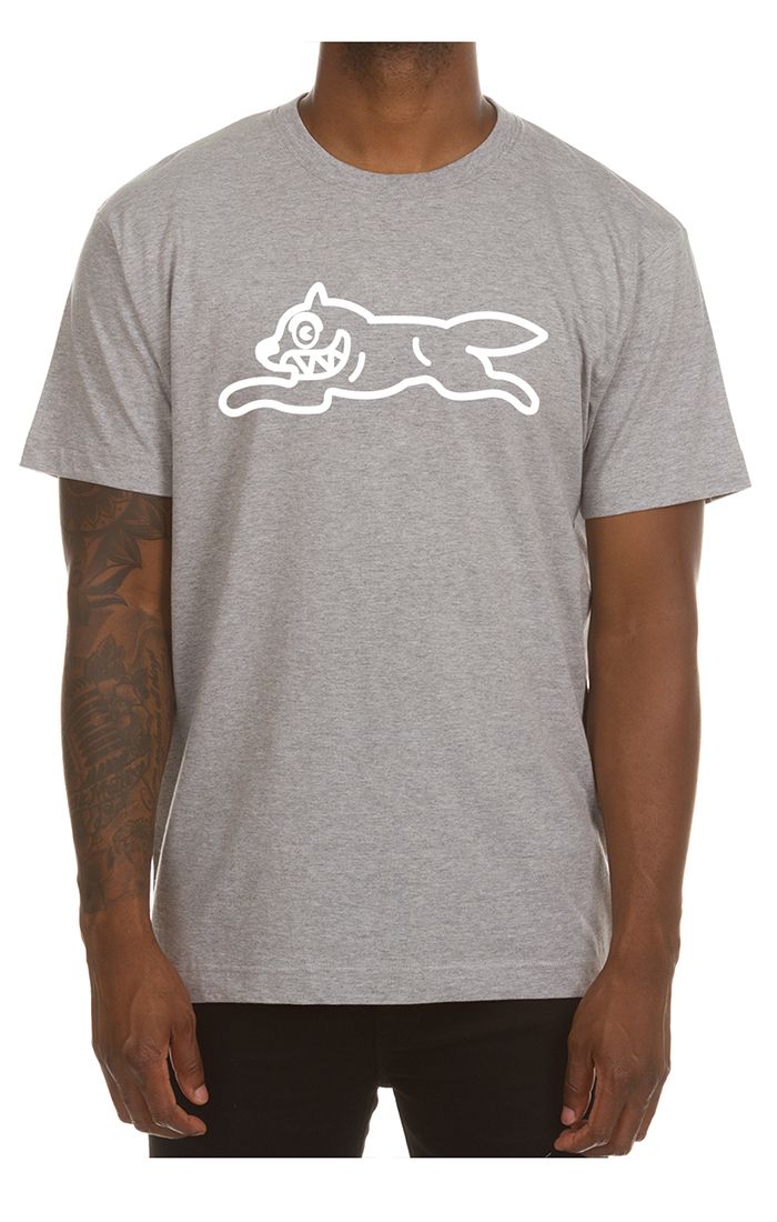 ICE CREAM- Dog Tee (H Grey)