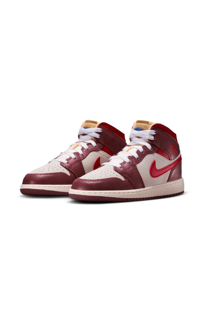 AIR JORDAN 1 Mid SE Youth "Bread Butter & Sole"