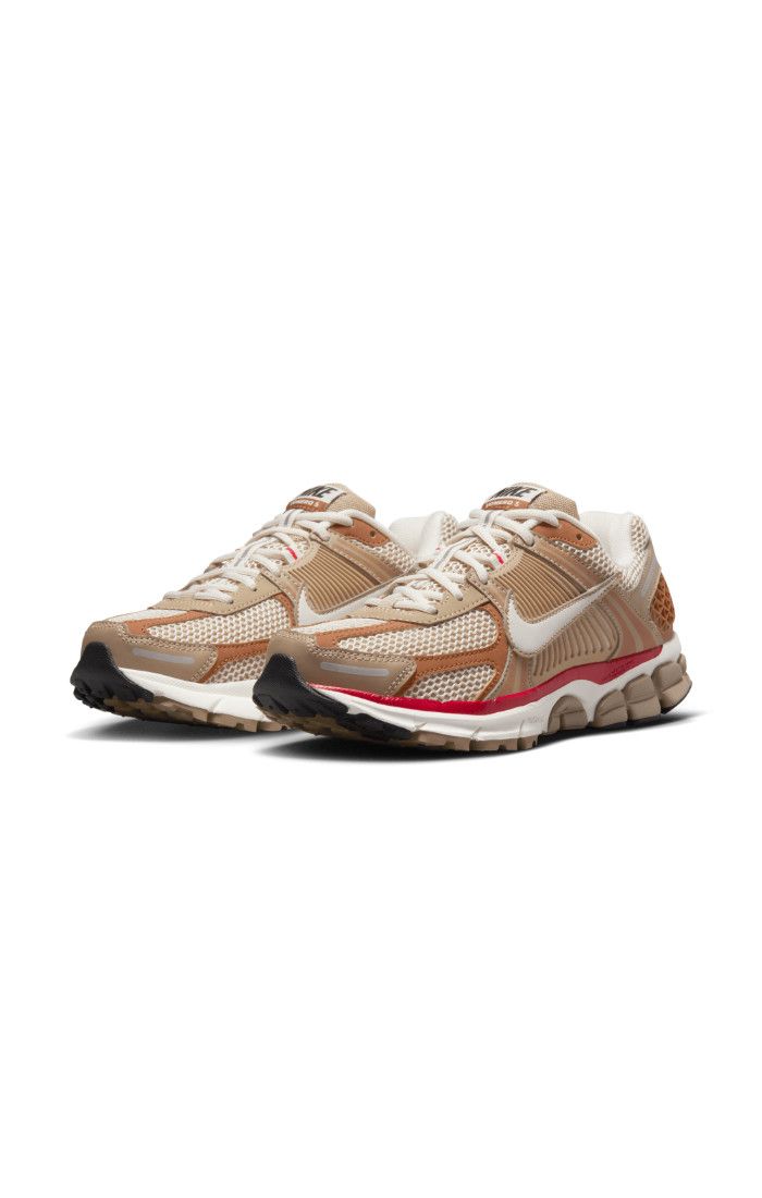 NIKE Zoom Vomero 5 Women's "Khaki/Red"