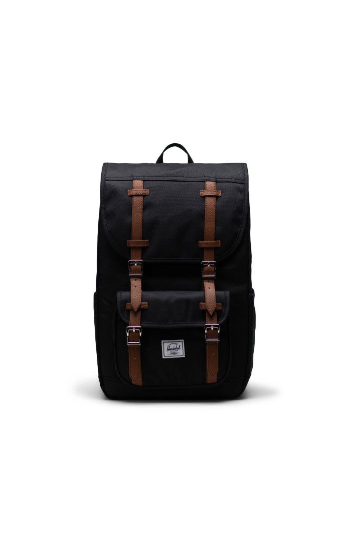HERSCHEL- Little America Mid Backpack (Black/Tan)