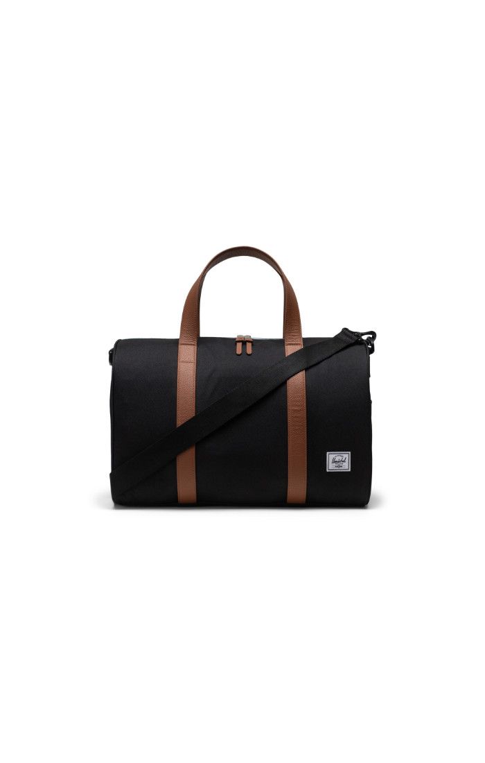 HERSCHEL- Novel Carry On Duffle (Black/Tan)