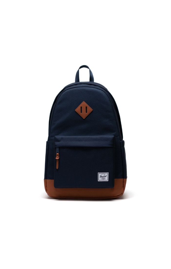HERSCHEL- Heritage Backpack (Navy/Tan)