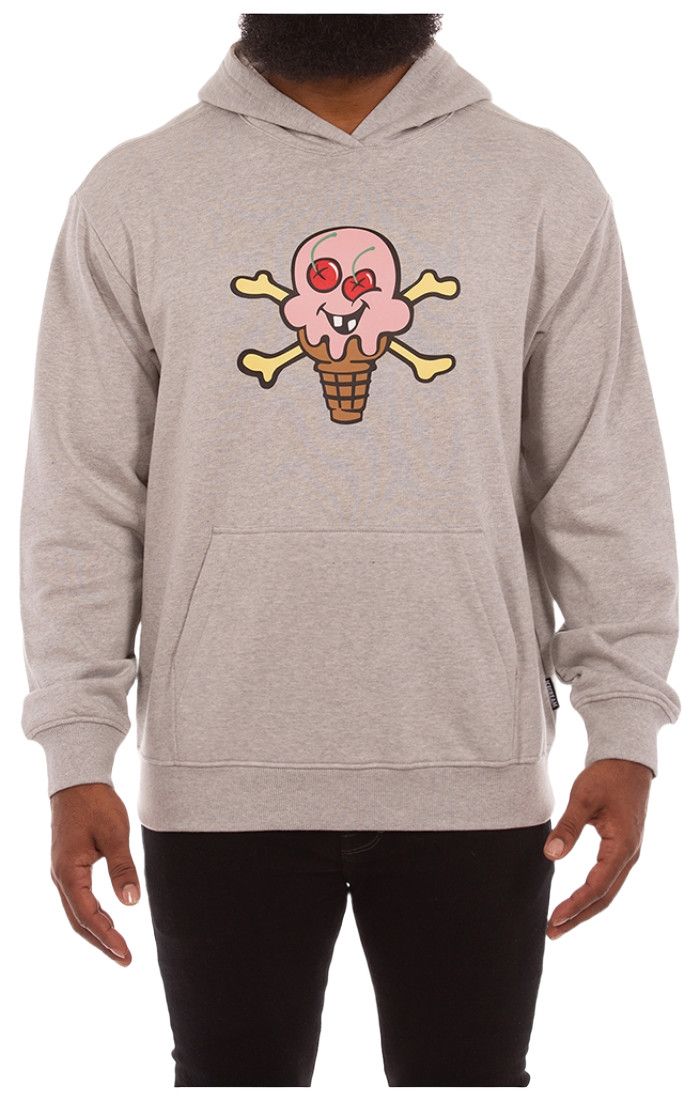 ICE CREAM Cones Hoodie (Heather Grey)
