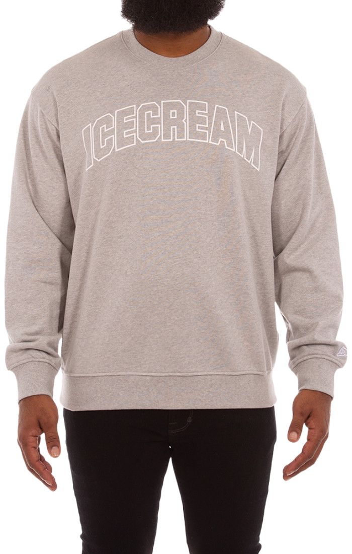 ICE CREAM College Sweatshirt (Heather Grey)
