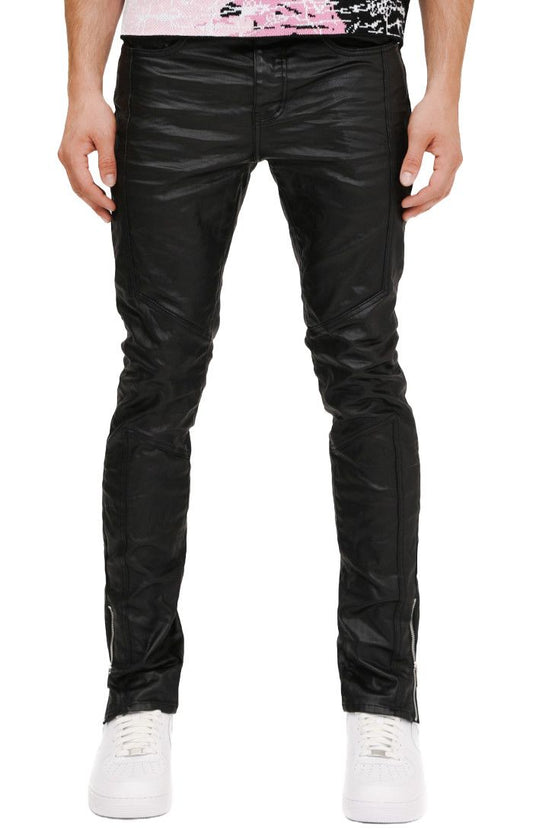 Skinny Shiny Racer Pant Black
