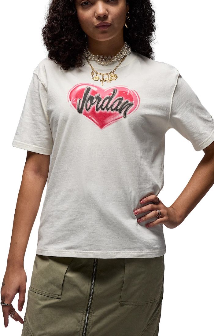 JORDAN Airbrush Heart Tee