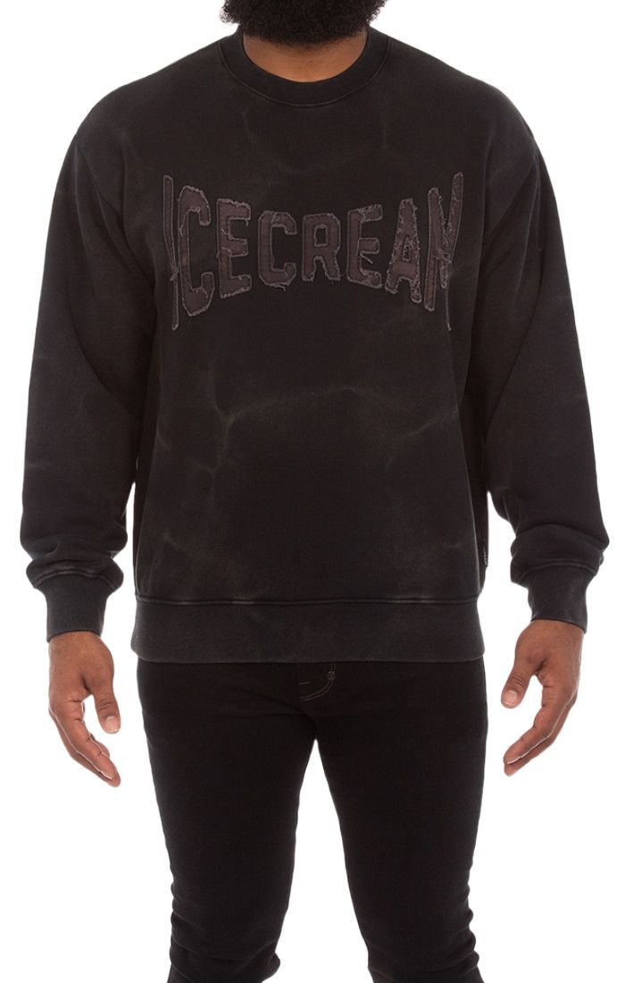ICE CREAM- Fast Sweatshirt (Black)