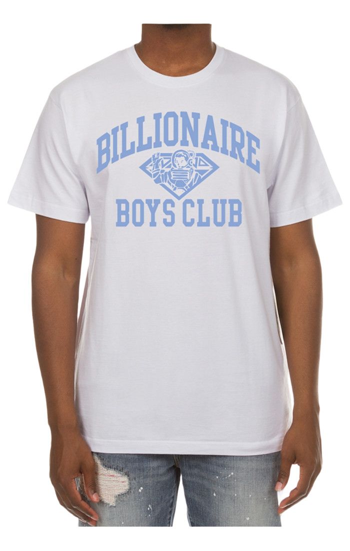 BILLIONAIRE BOYS CLUB- College Tee (White)