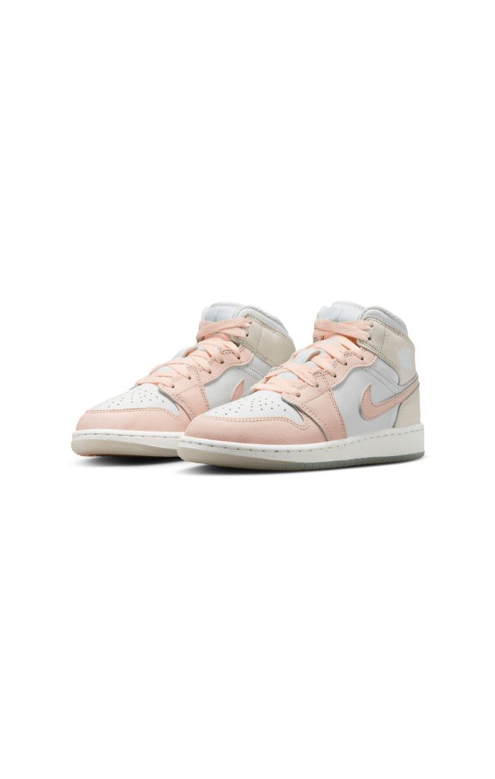 AIR JORDAN 1 MID SE Youth "Flamingo"