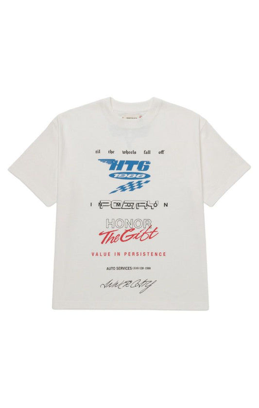 Persistence Race Tee White