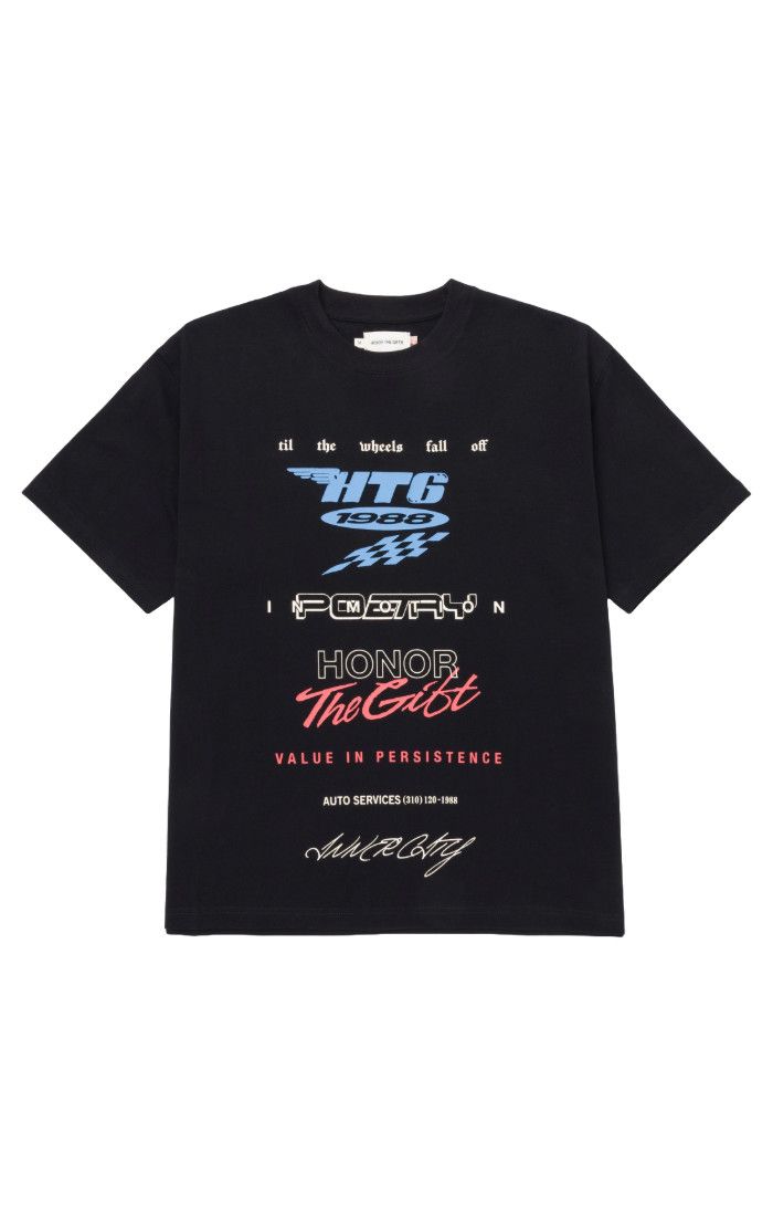 HONOR THE GIFT- Persistence Race Tee (Black)
