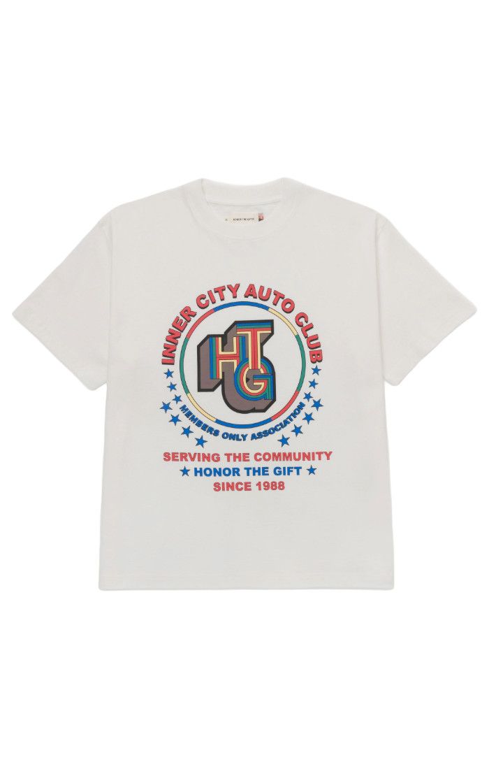 HONOR THE GIFT- Auto Association Tee (White)