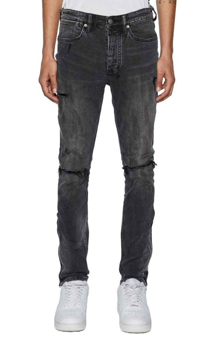 KSUBI Van Wrinkle Torqued Chamber Denim