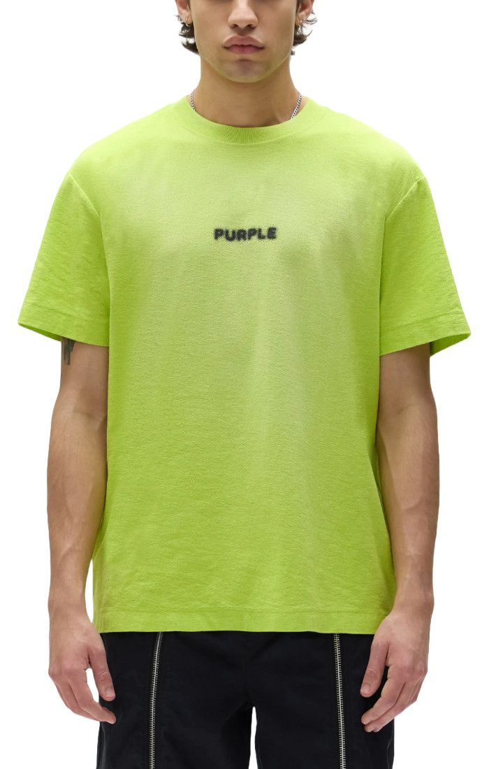 PURPLE Pixelated Tee (Green)