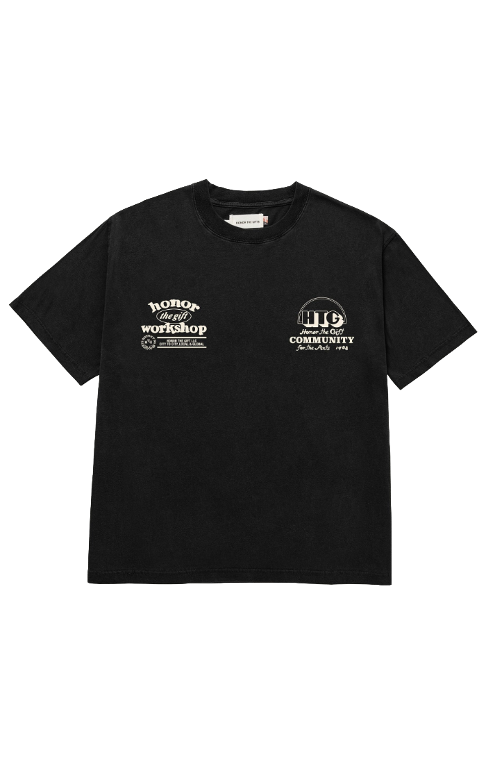 HONOR THE GIFT Honor Workshop Tee (Black)