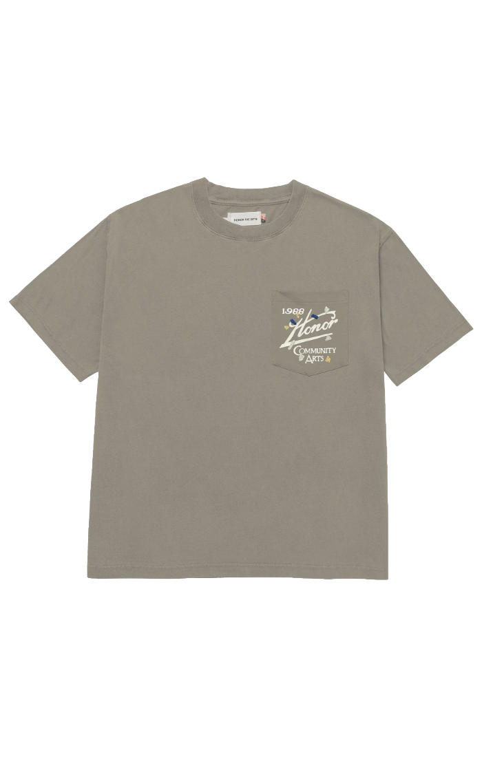 HONOR THE GIFT Community Arts Tee (Pebble)