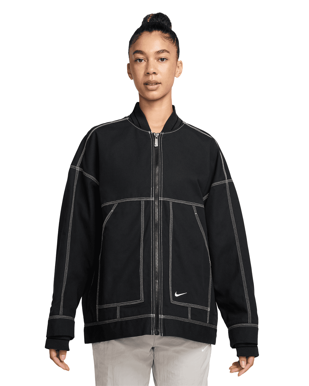 NIKE Sportswear Women's Oversized Graphic Cargo Jacket