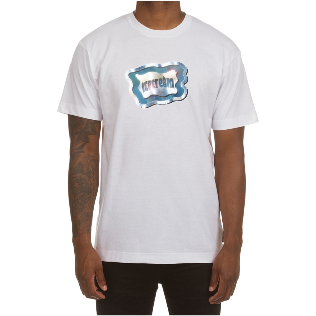 Chrome Tee (Bleached White)