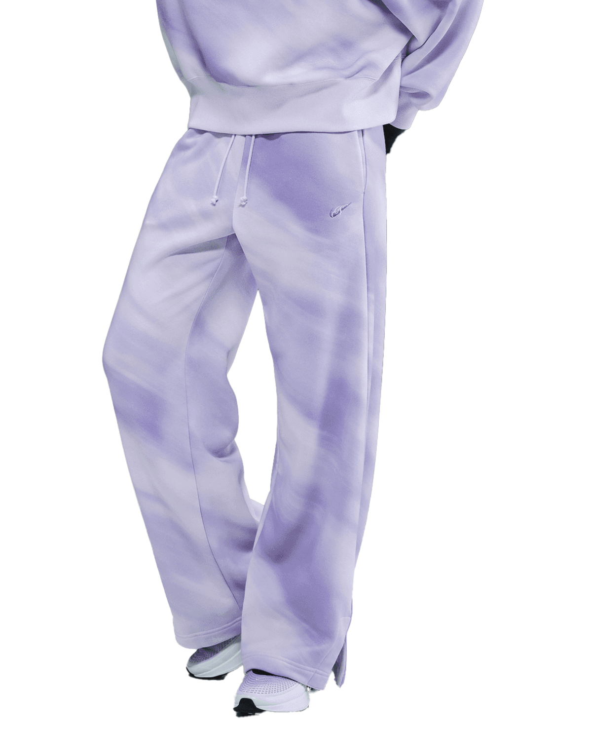 NIKE Womens Sportswear Phoenix Fleece High Waisted Open Hem Pants