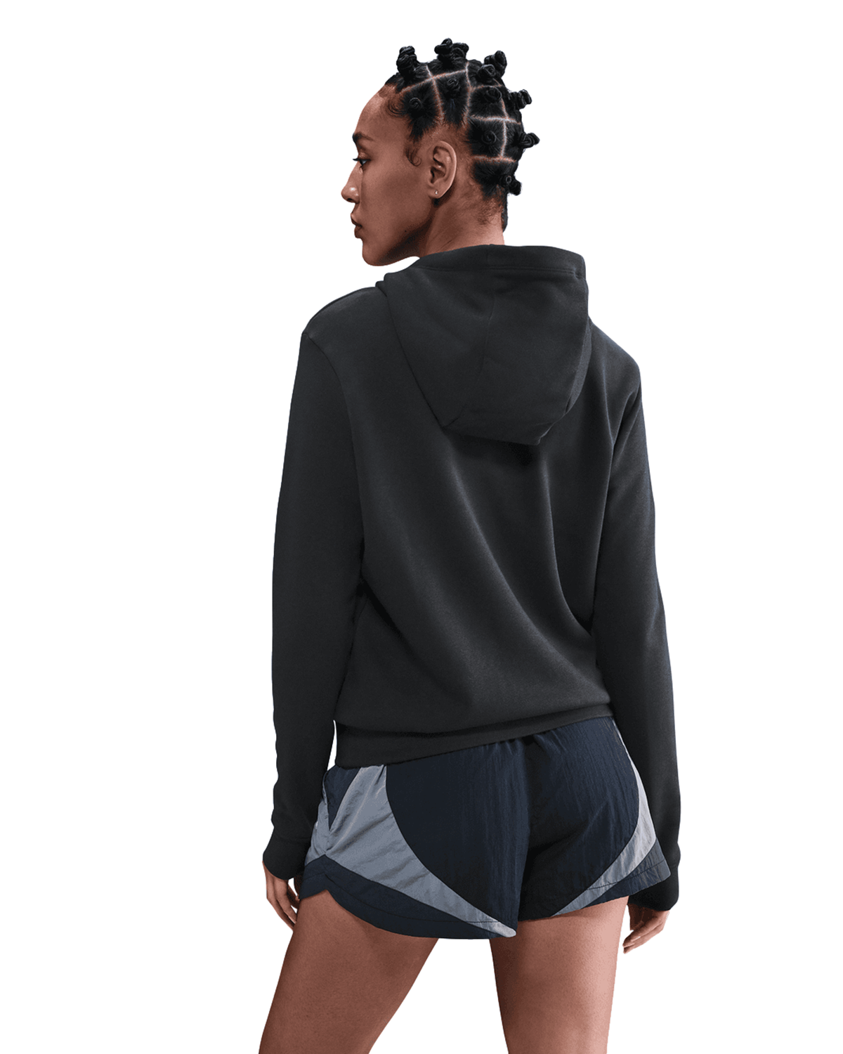 NIKE Womens Sportswear Graphic Pullover Hoodie