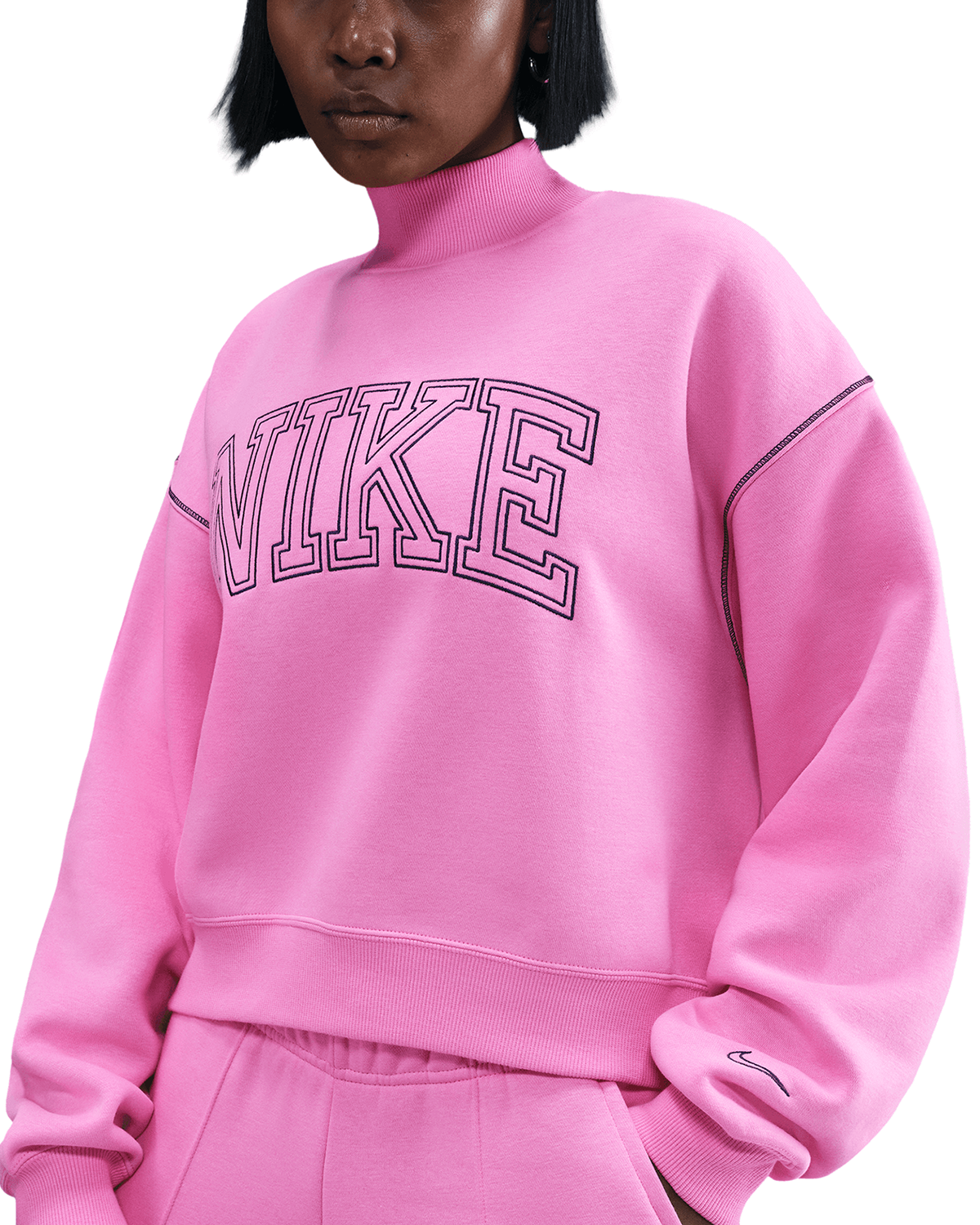 Sportswear Phoenix Fleece Mock Neck Crew
