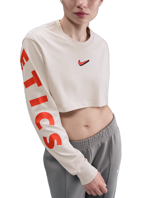 NIKE Sportswear Oversized Cropped Athletics Top