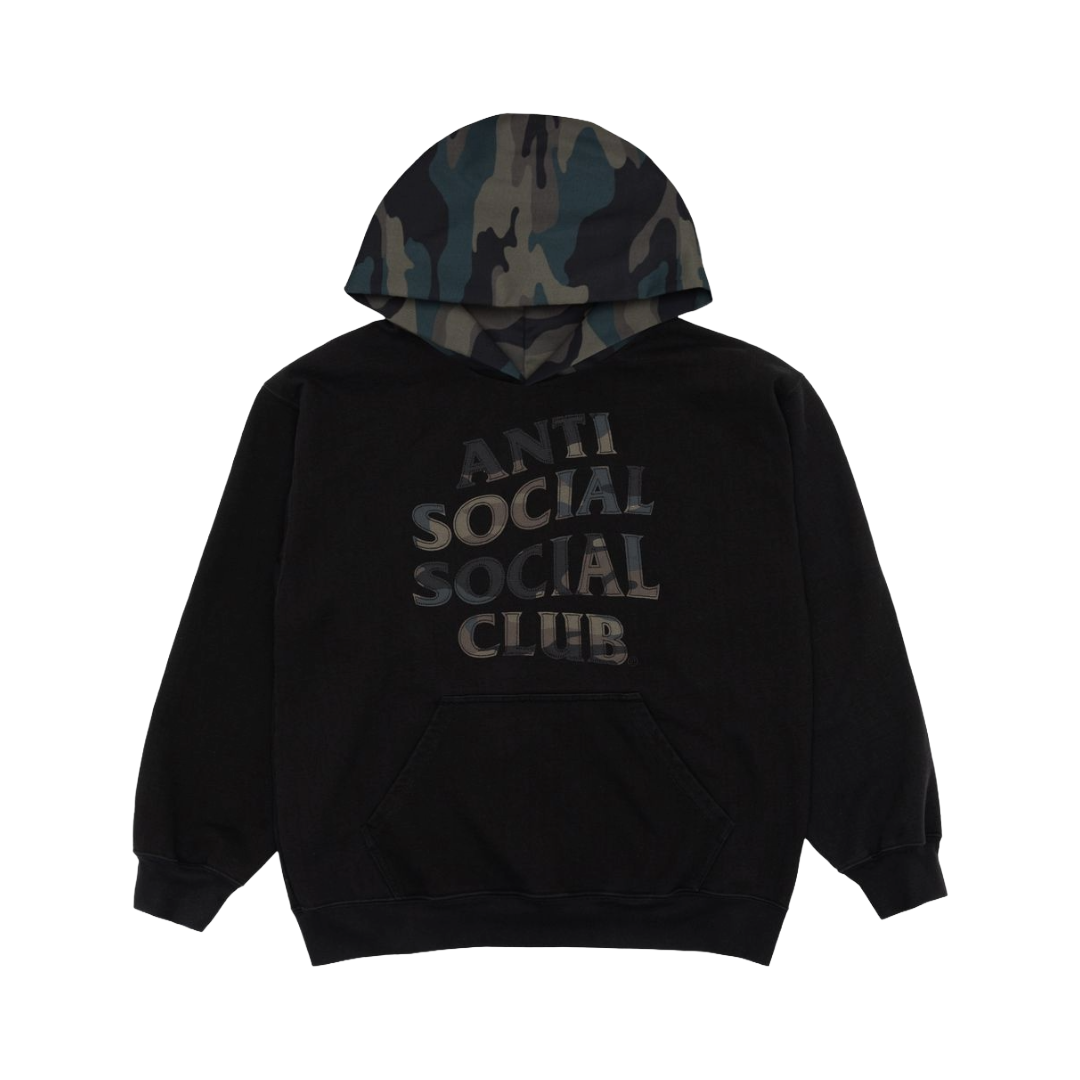 Camo Applique Hoodie
