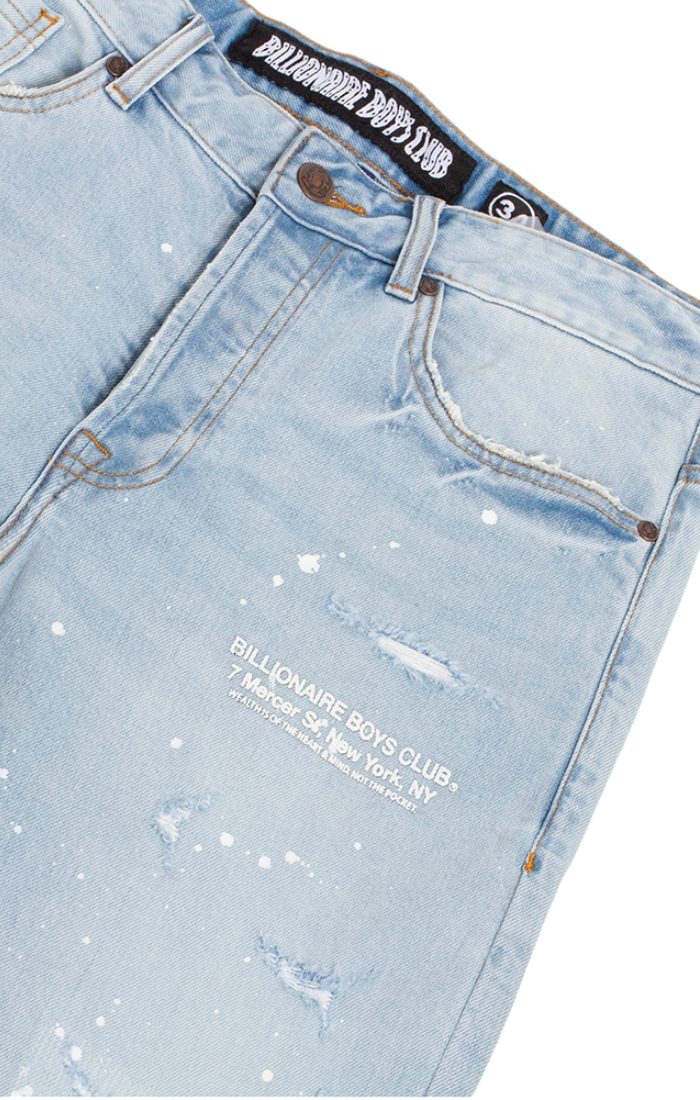BILLIONAIRE BOYS CLUB- Trek Jeans (Slim Fit Lagoon)