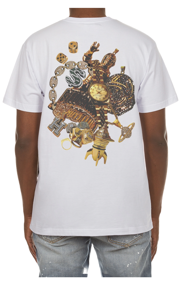 BILLIONAIRE BOYS CLUB BB&Co Tee (White)