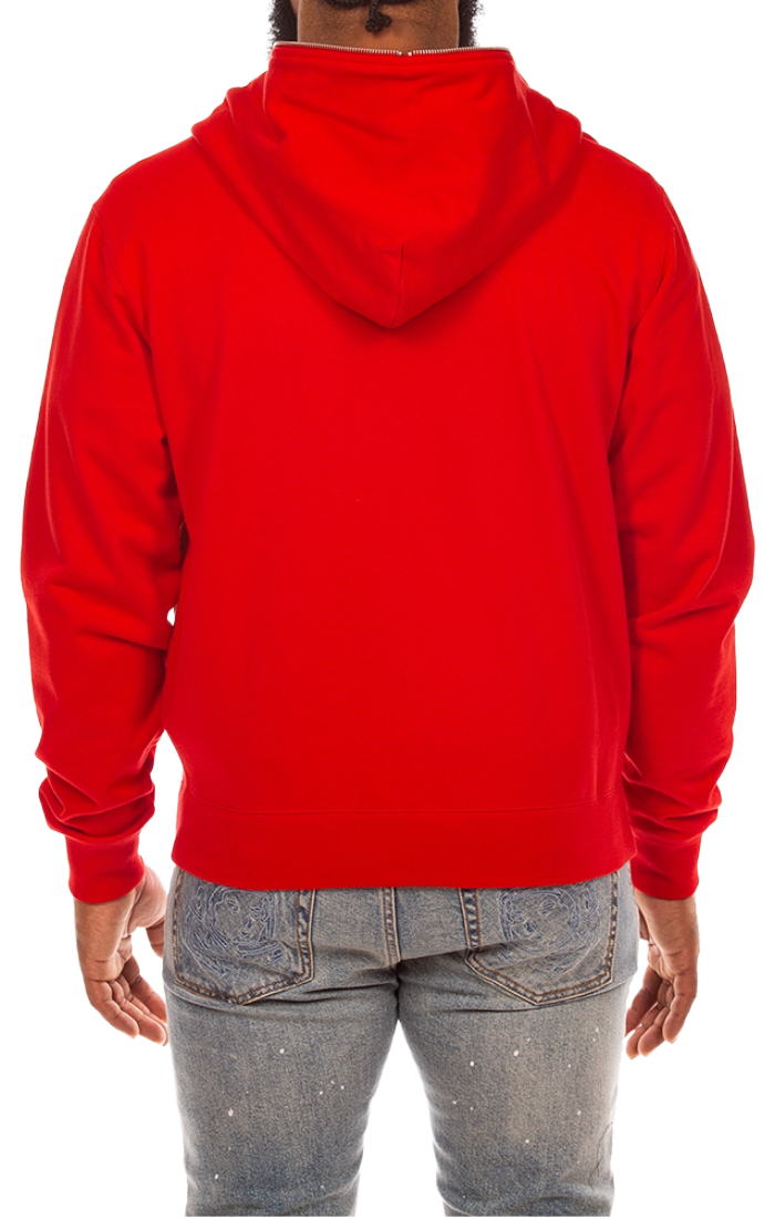 BILLIONAIRE BOYS CLUB Curve Zip Hoodie (Red)