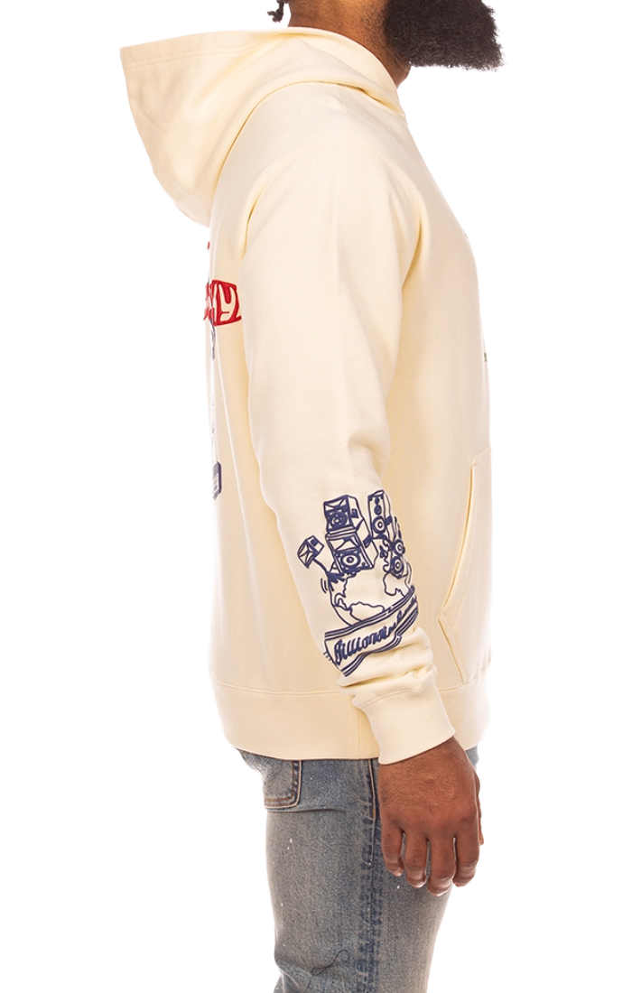 BILLIONAIRE BOYS CLUB Motion Hoodie (Winter White)