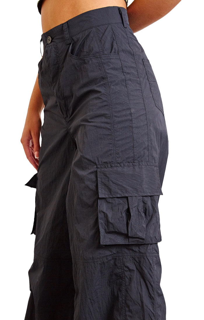 Katie Nylon Cargo Pant
