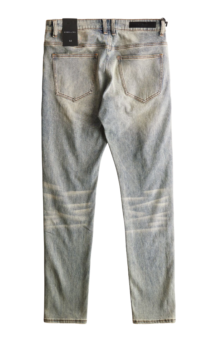 EMBELLISH- David Skinny Denim (Dawn Wash)