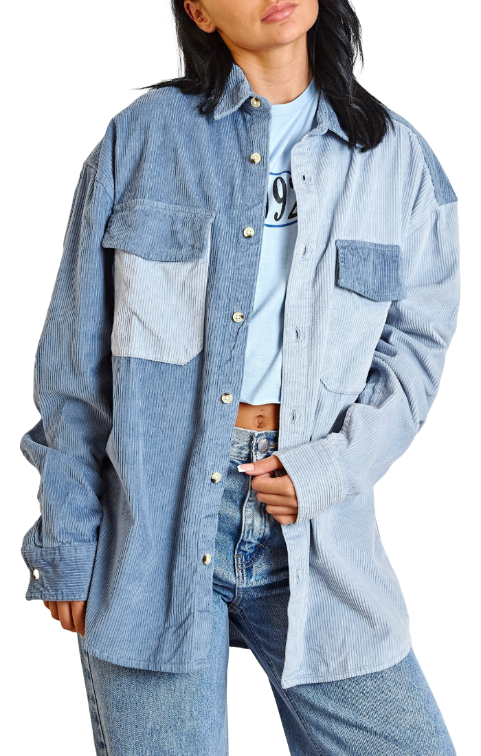 DAISY STREET-Cord Shacket