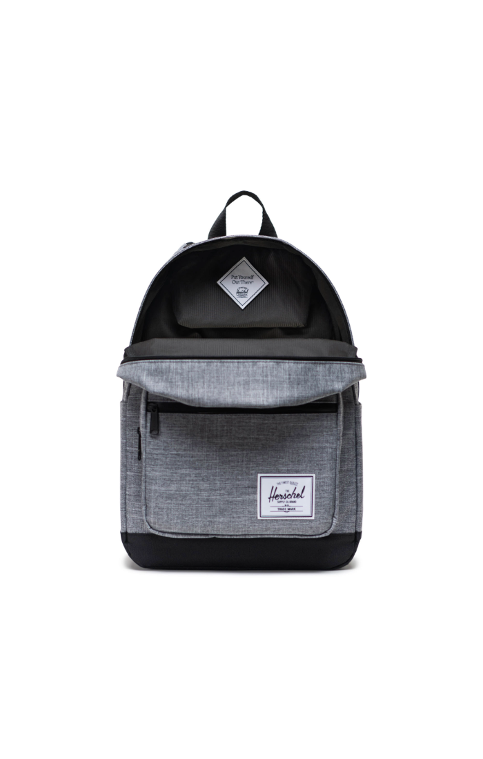 Pop Quiz Backpack Raven Crosshatch