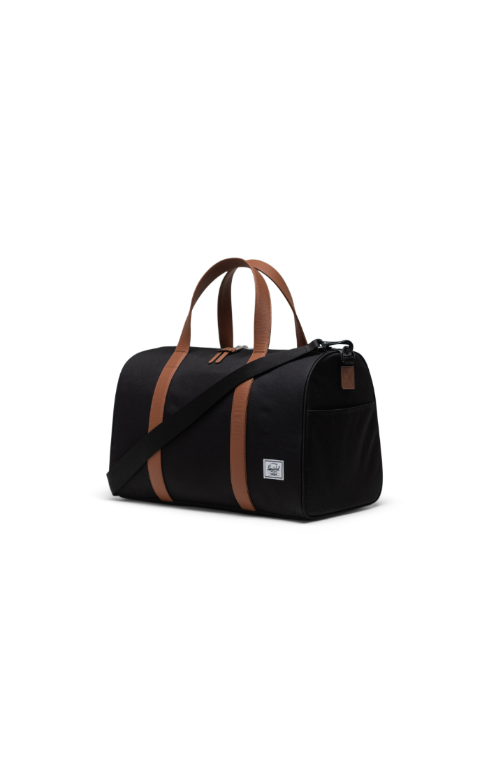 HERSCHEL- Novel Carry On Duffle (Black/Tan)