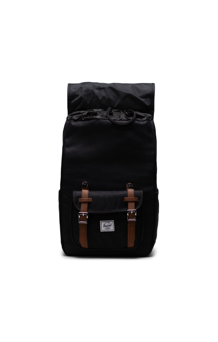 HERSCHEL- Little America Mid Backpack (Black/Tan)