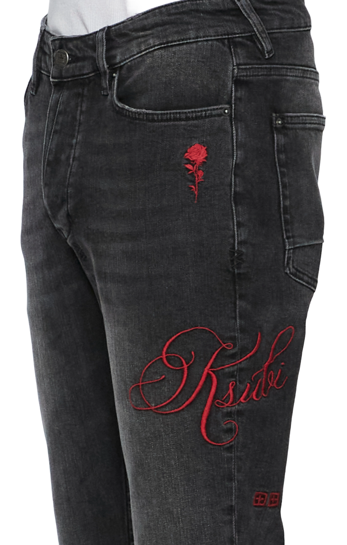 KSUBI- Van Winkle Black Rokk Denim