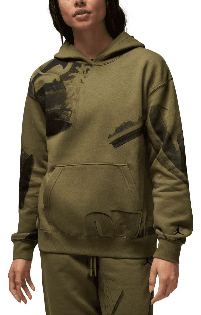 JORDAN Brooklyn Printed Pullover Hoodie