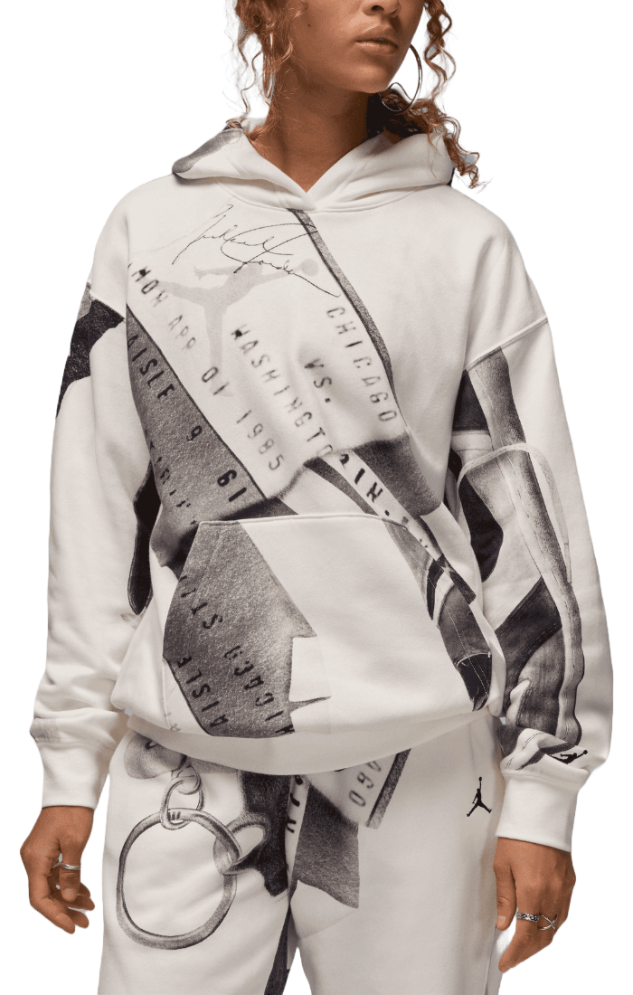 JORDAN Brooklyn Printed Pullover Hoodie